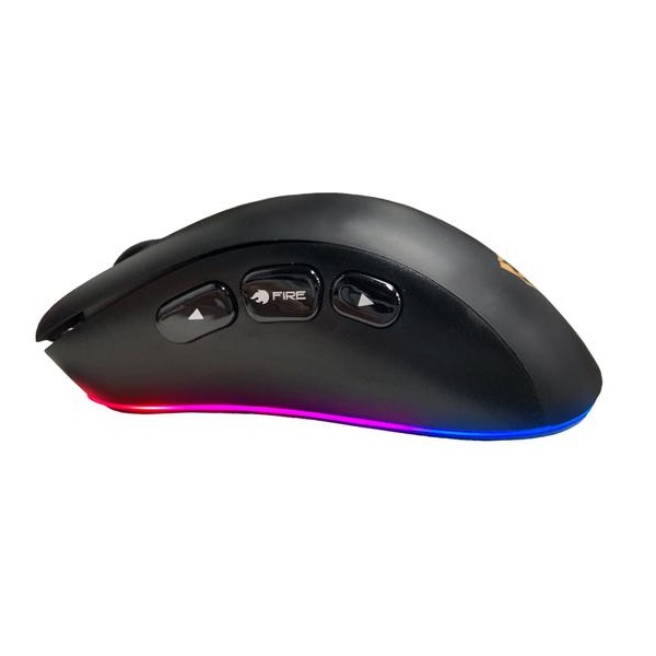 MOUSE GAMER ALAMBRICO USB RGB DPI 6400 8 BOTONES ERGONOMICO PC JUEGOS LAP UNIVERSAL ILUMINACION