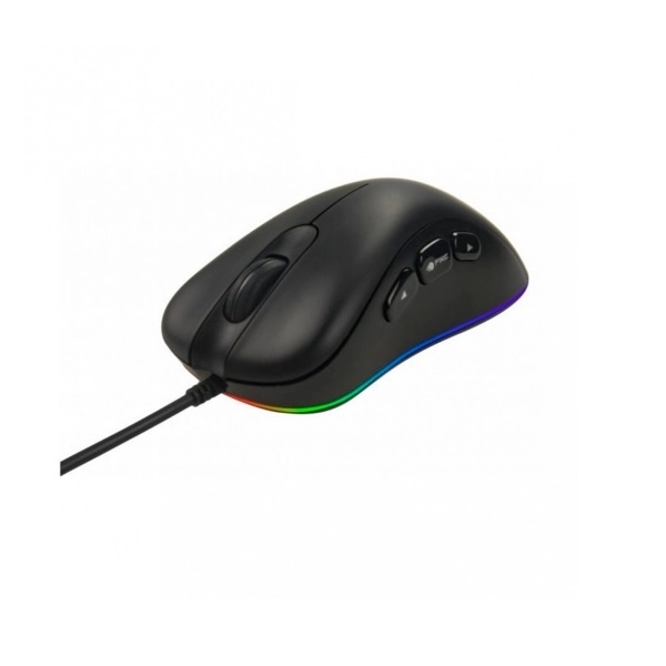MOUSE GAMER ALAMBRICO USB RGB DPI 6400 8 BOTONES ERGONOMICO PC JUEGOS LAP UNIVERSAL ILUMINACION
