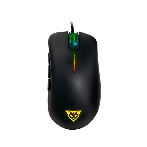 MOUSE GAMER ALAMBRICO USB RGB DPI 6400 8 BOTONES ERGONOMICO PC JUEGOS LAP UNIVERSAL ILUMINACION