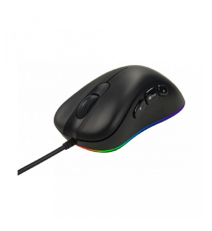 MOUSE OCELOT GAMER ALAMBRICO USB RGB DPI CONFIGURABLES HASTA 6400 8 BOTONES ERGONOMICO OGMM01