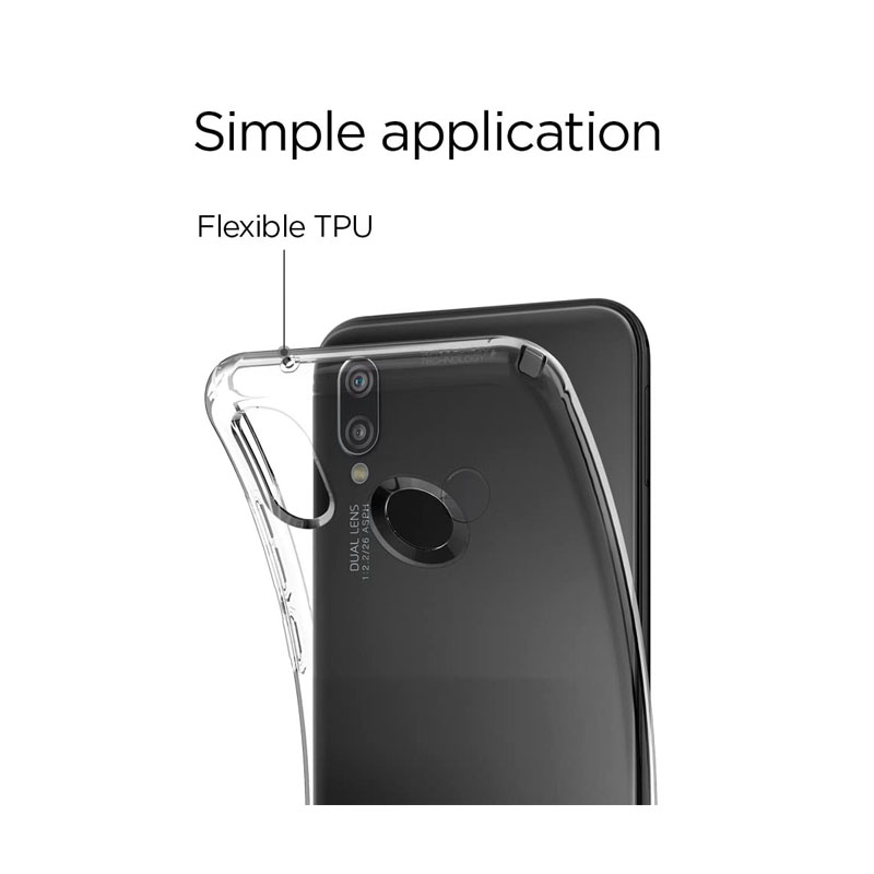 Funda  P20 Lite Huawei Liquid Crystal Ligera Spigen