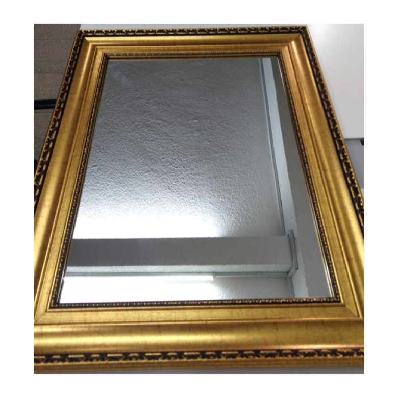 Hermoso Espejo Color Dorado Antiguo