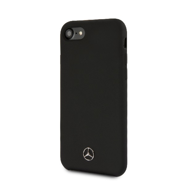 Funda Case Mercedes Benz Silicon Negra iPhone 6,7,8