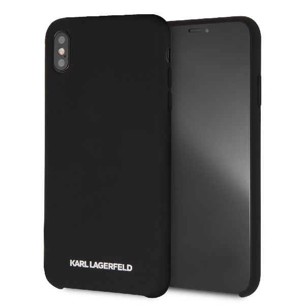 Funda Case Karl Lagerfeld Silicon Negro iPhone XS Max
