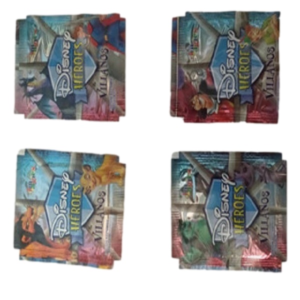 50 SOBRES DEL ALBUM DISNEY HEROES Y VILLANOS IMAGICS