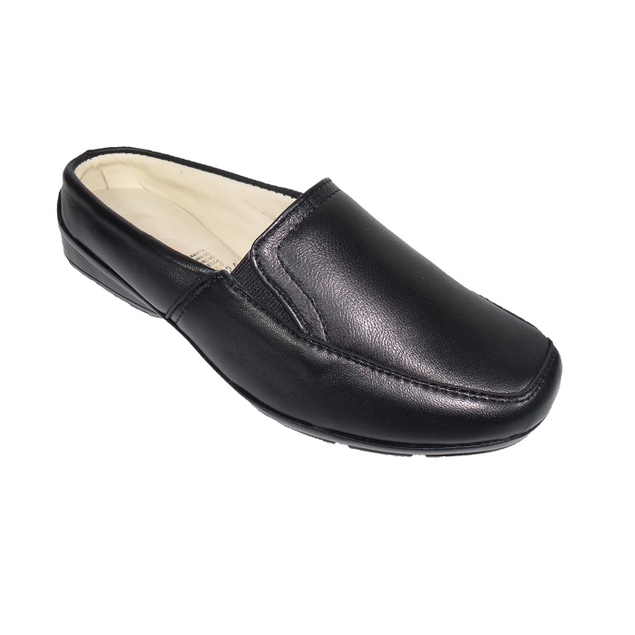 Zueco Zapato Dama Suave de Piel de Borrego, Cómodo y Descanso, Pie diabético Madame Comfort A1806