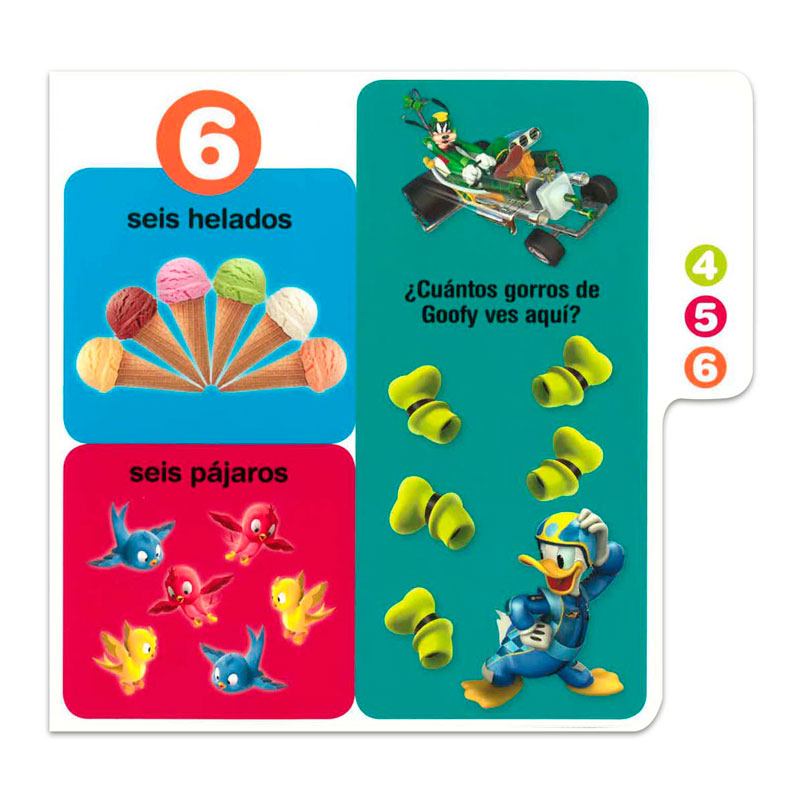 Mickey Aventuras Sobre Ruedas- Números