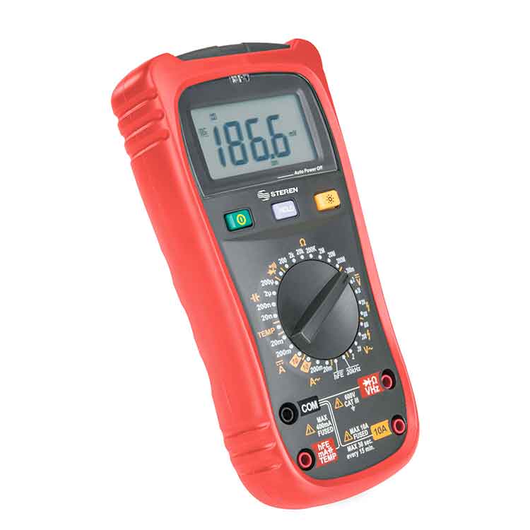 Multímetro Digital Con Detector De Voltaje