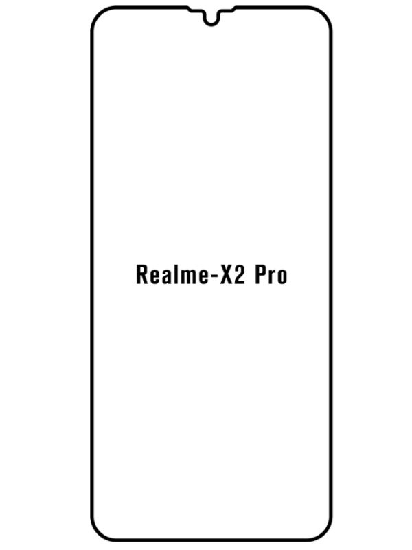 Jeco 99F Protector de Pantalla de Hidrogel Premium Para REALME X2 PRO