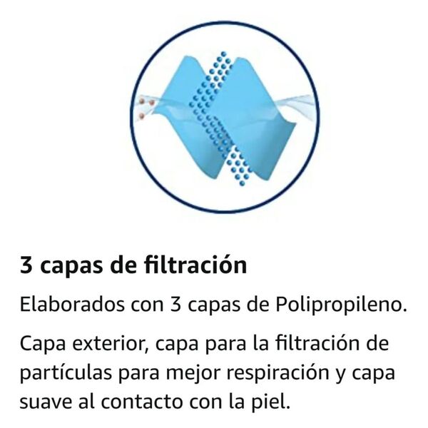 Cubrebocas Kleenex Tipo Kn95 Mascarillas Tricapa 10 Piezas