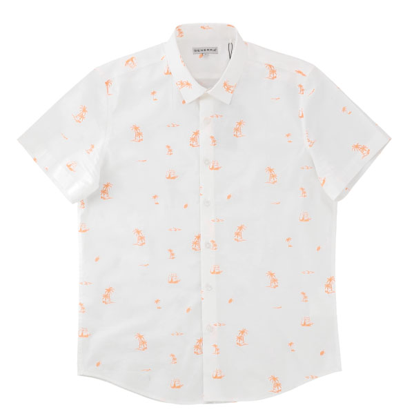 Camisa Manga Corta de Palmeras Generra 118105