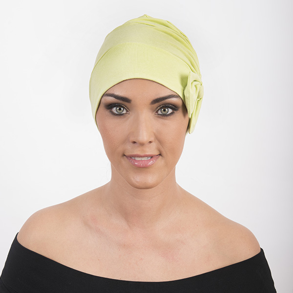 MIA. Turbante oncológico Coqueta, prenda de algodón