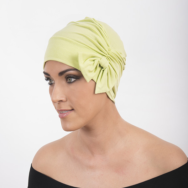 MIA. Turbante oncológico Coqueta, prenda de algodón
