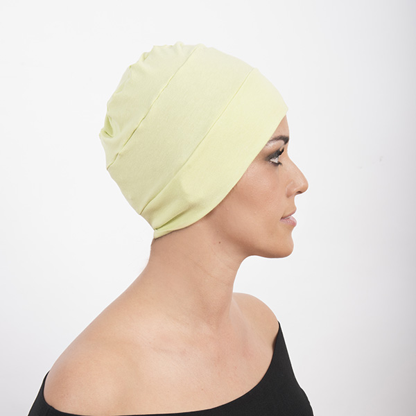 MIA. Turbante oncológico Coqueta, prenda de algodón