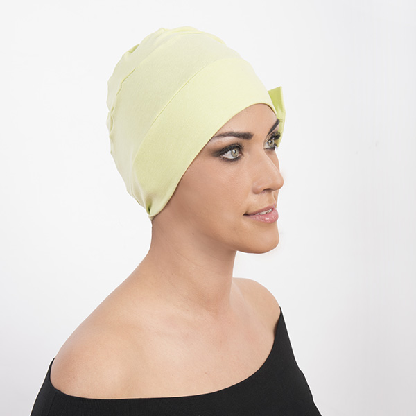 MIA. Turbante oncológico Coqueta, prenda de algodón