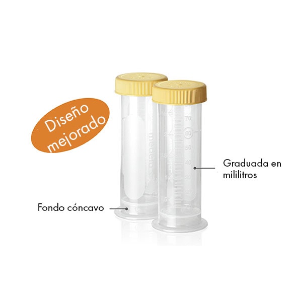 Set De Almacenamiento De Leche Materna Medela Con Botellas Y