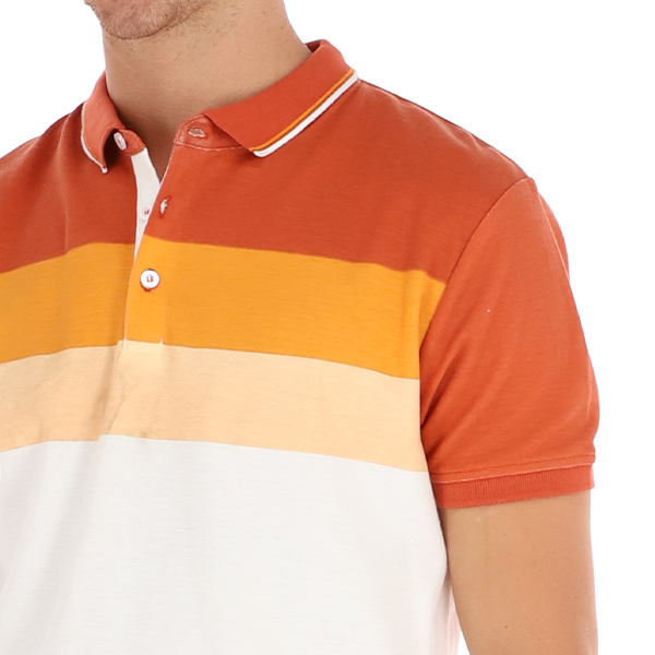 Playera cheap polo estampada