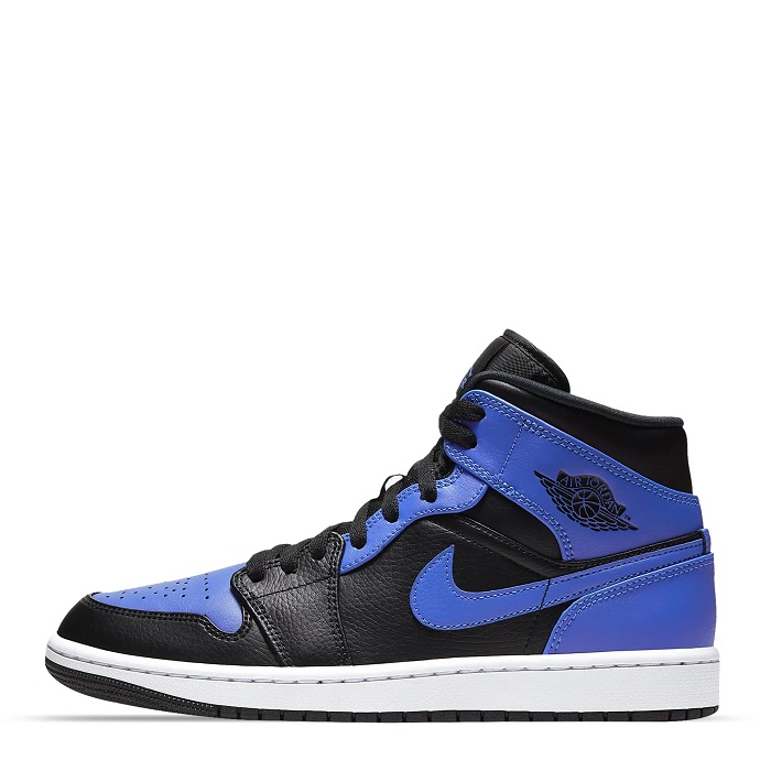 TENIS AIR JORDAN 1 MID HYPER ROYAL BLUE (554724-077)