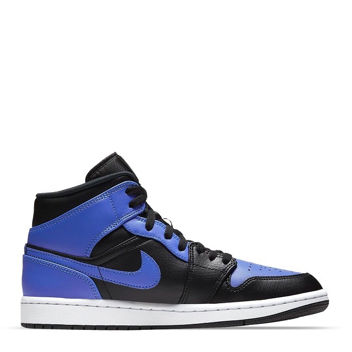 TENIS AIR JORDAN 1 MID HYPER ROYAL BLUE (554724-077)