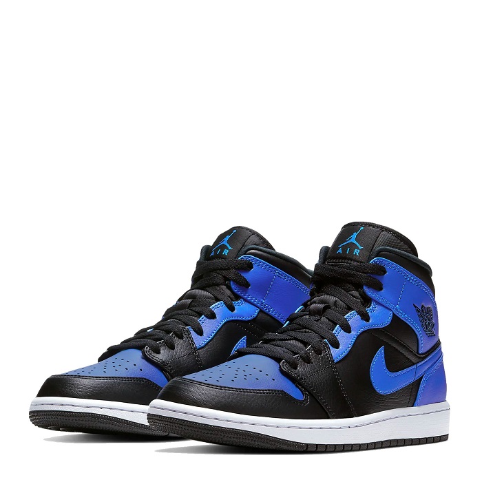 TENIS AIR JORDAN 1 MID HYPER ROYAL BLUE (554724-077)