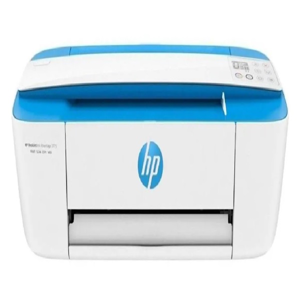 Impresora Multifuncional Hp 3775 Deskjet Ink Con Wifi, Color: Azul