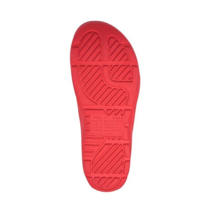 Sandalia Para Hombre De Playa Perry Ellis Color Rojo 269