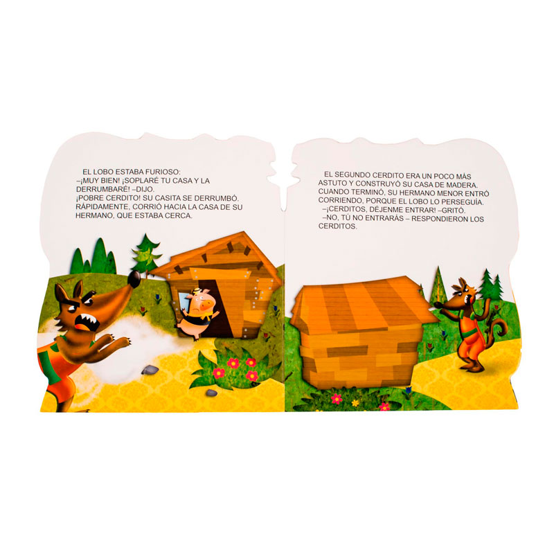Los Tres Cerditos- Troquelado