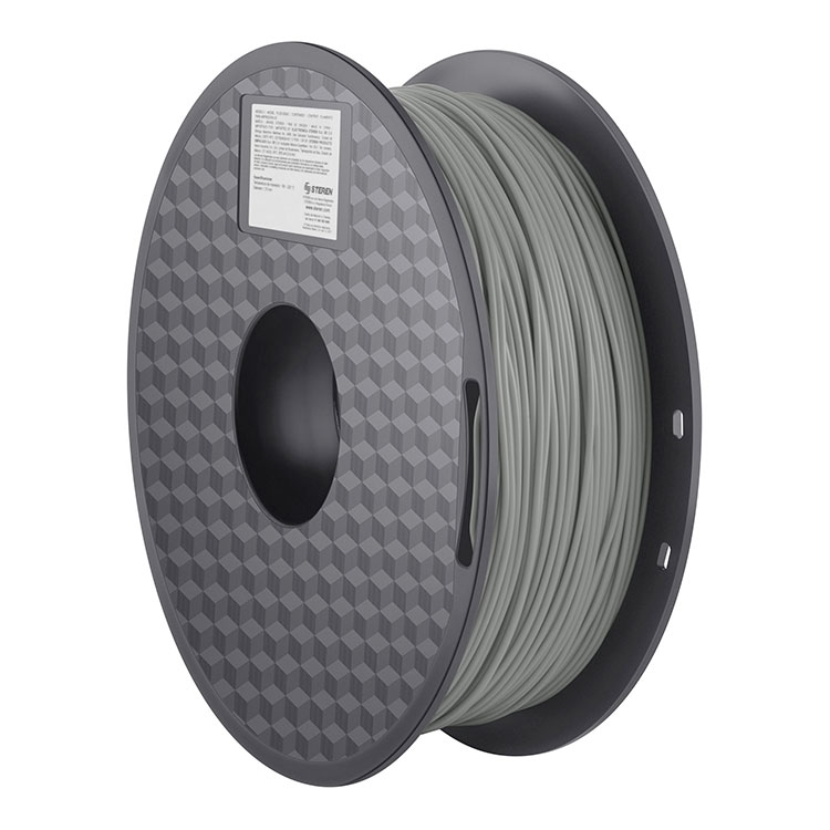 Filamento Pla Para Impresora 3d, Gris
