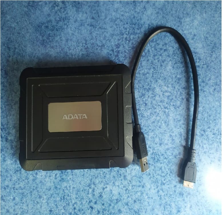 Gabinete Disco Duro Serial ATA III 2.5" Negro SSD Windows Mac Linux Uso Rudo Contra Agua Protección