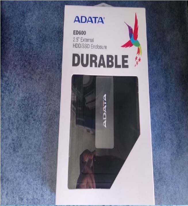 Gabinete Disco Duro Serial ATA III 2.5" Negro SSD Windows Mac Linux Uso Rudo Contra Agua Protección