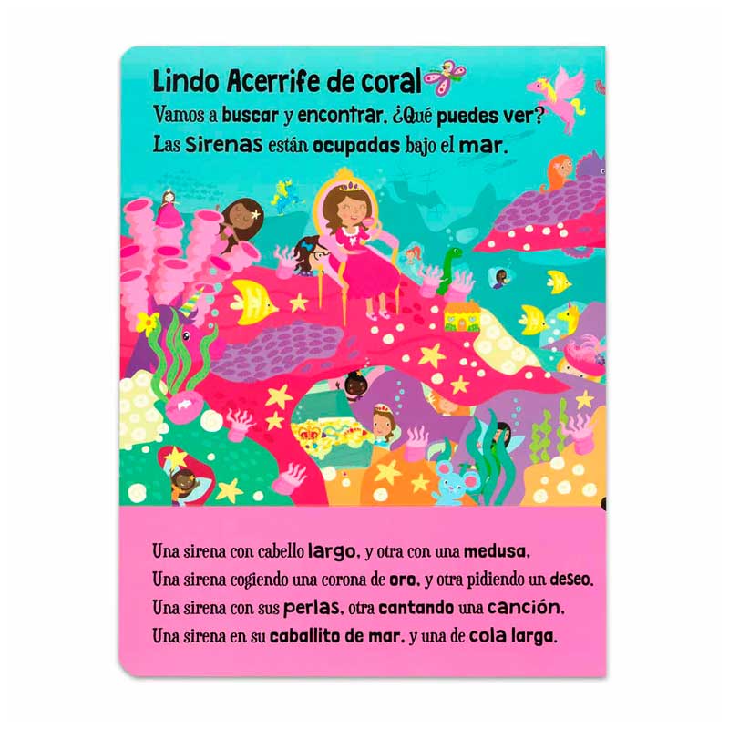 Muchos Unicornios, Hadas Y Sirenas- Busca Y Encuentra