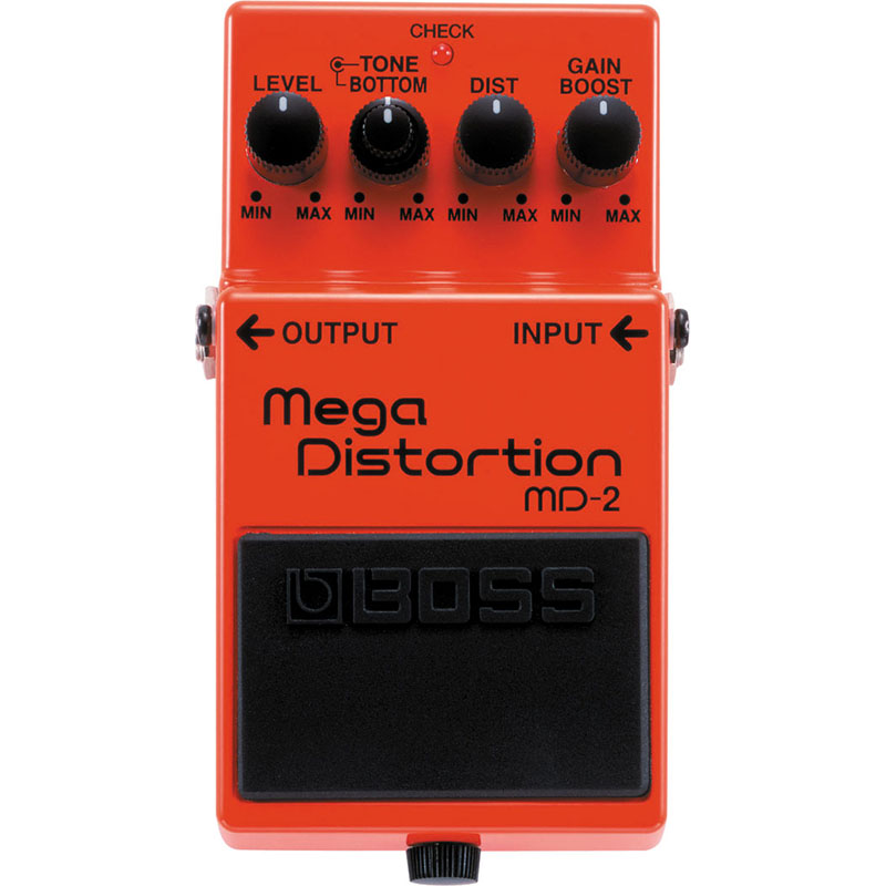 Procesador de señal Pedal Mega Distortion Boss MD-2 