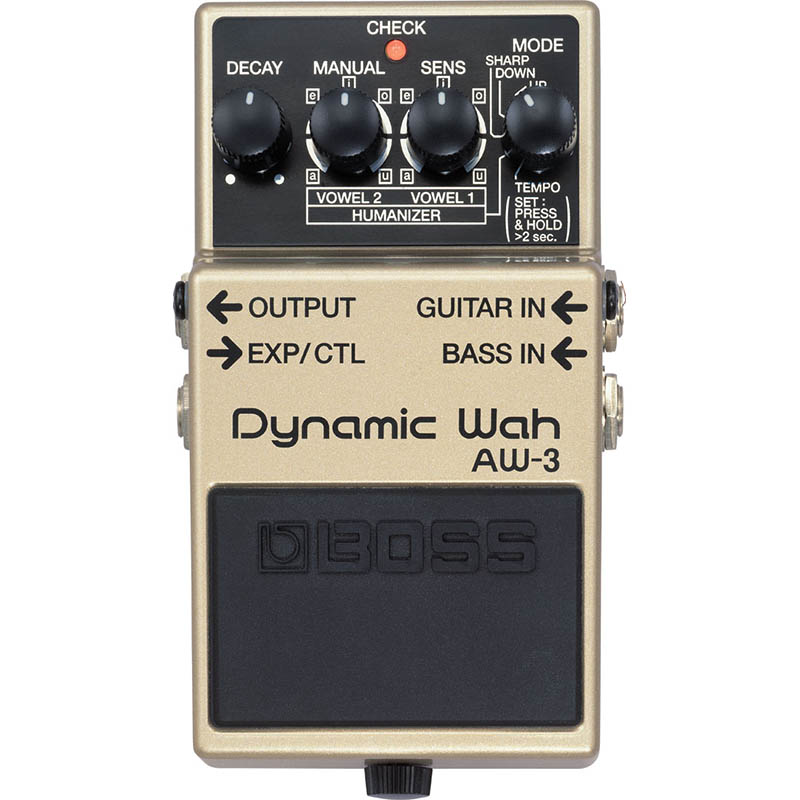 Procesador de señal Pedal Dynamic Wah Boss AW-3 