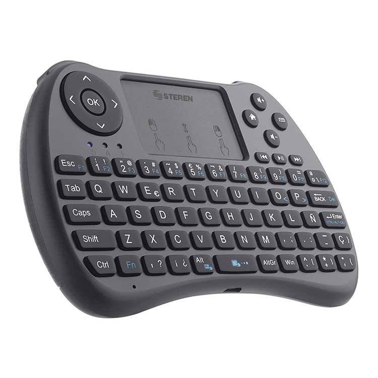 Mini Teclado Inalámbrico Con Touch Pad Para Smart Tv
