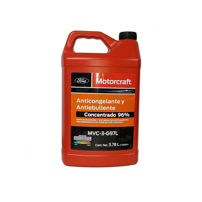 Garrafa Anticongelante Concentrado Naranja Motorcraft 3.78