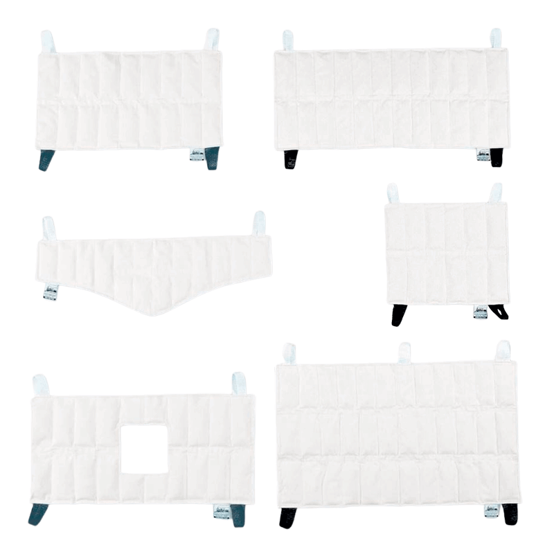 Paquete 6 Compresas Calientes de Bentonita Reforzadas