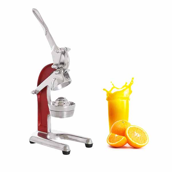  Exprimidor de naranjas aluminio uso doméstico, Aguascalientes 31x15cm 1 pza. EXP-DOM 