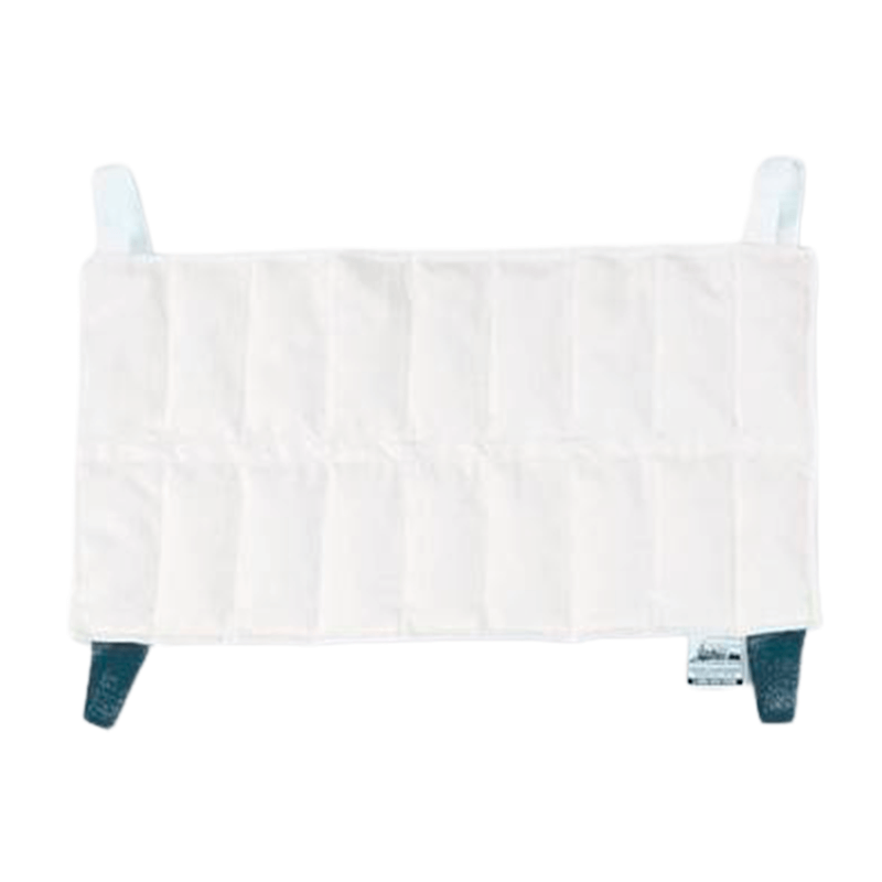 Compresa Húmedo Caliente Médica Store tamaño Lumbar Chica, Medidas: 25cm x 45cm, rellena de Bentonita