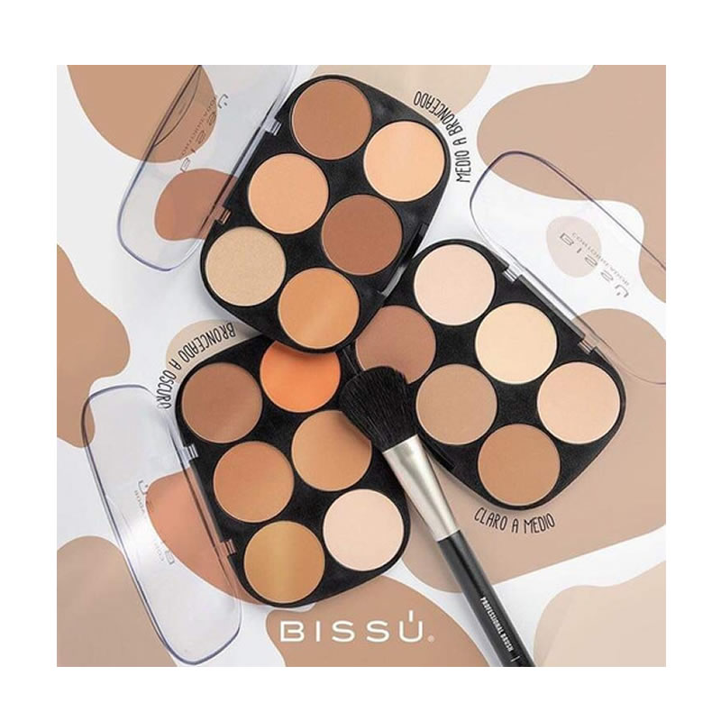 Contorneador Bissú Fácil Aplicación y Difuminación 3 Tonos.
