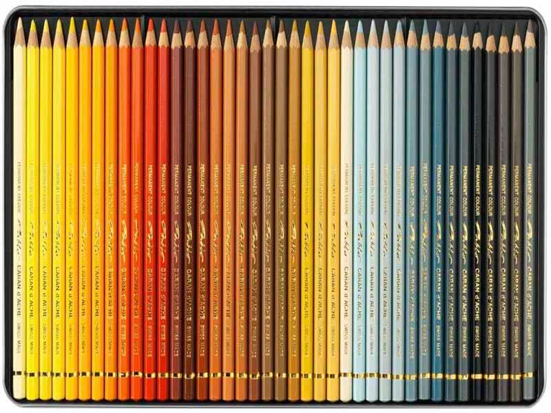 Lápices de colores profesionales Caran d'Ache Pablo