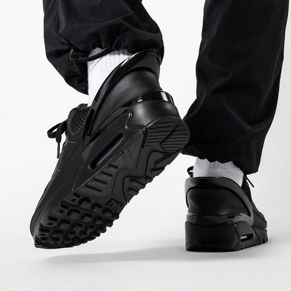 TENIS NIKE AIR MAX 90 FLYEASE TRIPLE BLACK (CZ4270-002)
