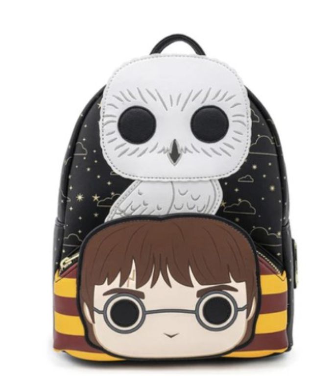 Harry Potter Loungefly Mini Backpack Mochila Harry Potter y Hedwig 