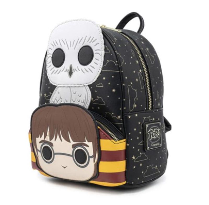 Harry Potter Loungefly Mini Backpack Mochila Harry Potter y Hedwig 