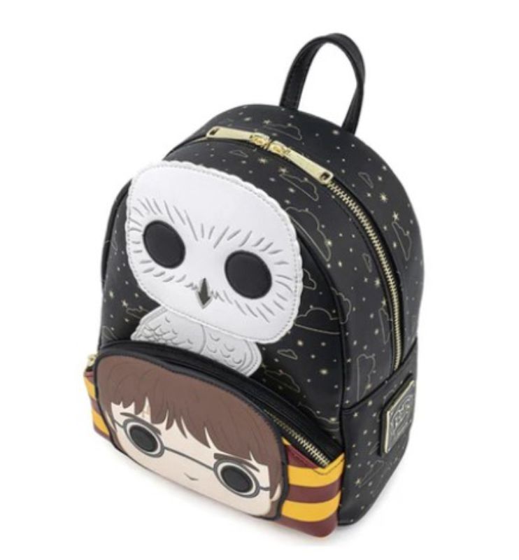 Harry Potter Loungefly Mini Backpack Mochila Harry Potter y Hedwig 
