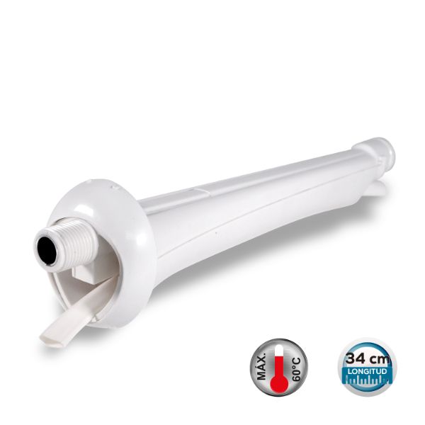 Brazo para regadera eléctrica Evans de 4 temperaturas