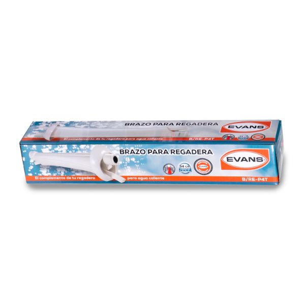 Brazo para regadera eléctrica Evans de 4 temperaturas