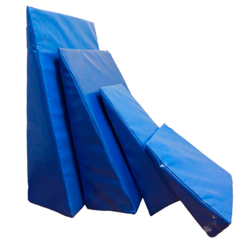 Cuñas Terapéuticas Médica Store Set de 4 Piezas de Hule Espuma y Vinil Color Azul