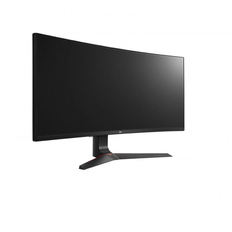 Monitor Gamer LG 34GL750-B LED 34", Full HD, Ultra Wide, G-Sync, Adaptive-Sync (FreeSync), 144Hz, HDMI, Negro/Rojo