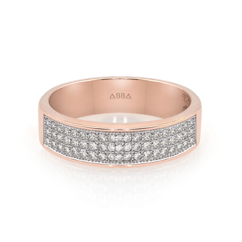 ARGOLLA ENSUEÑO MICRO PAVÉ ORO 14K ABBA JOYAS