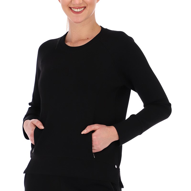 Sudadera Cuello Redondo Cortes de Costadillo Manga Rangla T92064